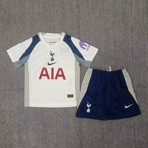 25-26 Tottenham Home Kids Cheap Soccer Jerseys