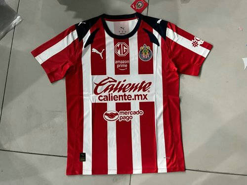 25-26 Chivas Home Cheap Soccer Jerseys 