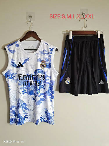 25-26 Real Madrid Training Soccer Vest