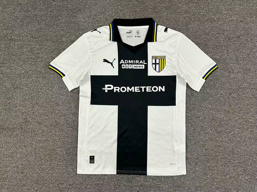25-26 Parma Home Cheap Soccer Jerseys