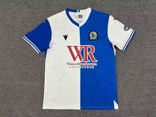 25-26 Blackburn Home Cheap Soccer Jerseys 