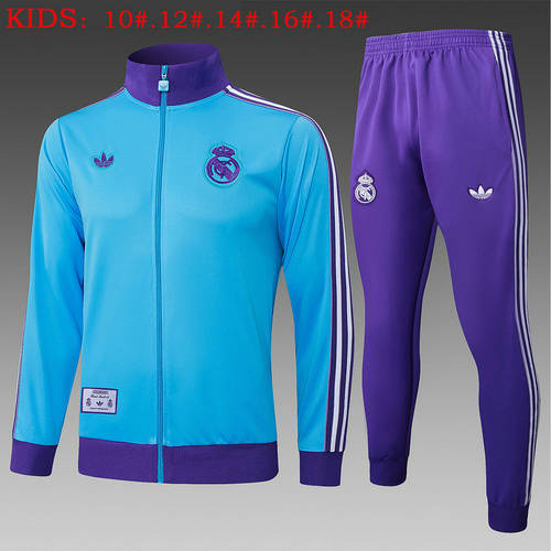 25-26 Real Madrid Kids Jackets