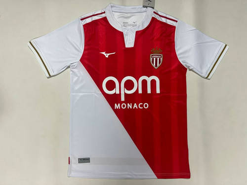 25-26 Monaco Home Cheap Soccer Jerseys