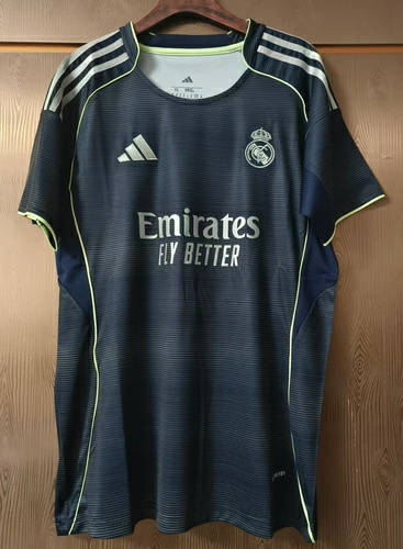 25-26 Real Madrid Away Women Cheap Soccer Jerseys 