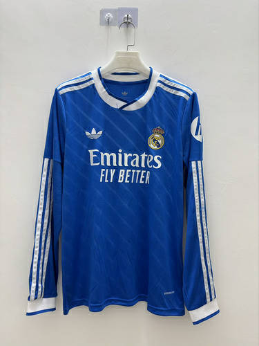 25-26 Real Madrid Third Long Sleeve Cheap Soccer Jerseys