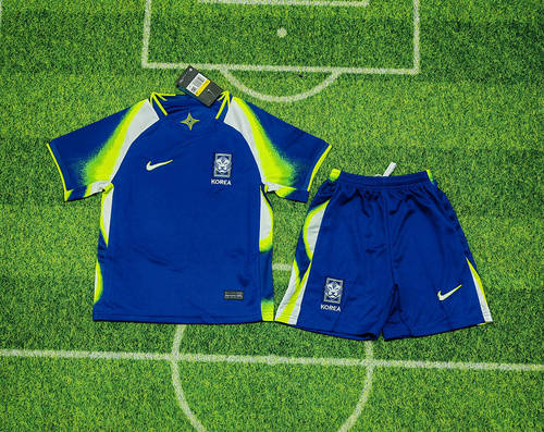 2025 Korea Away Kids Cheap Soccer Jerseys