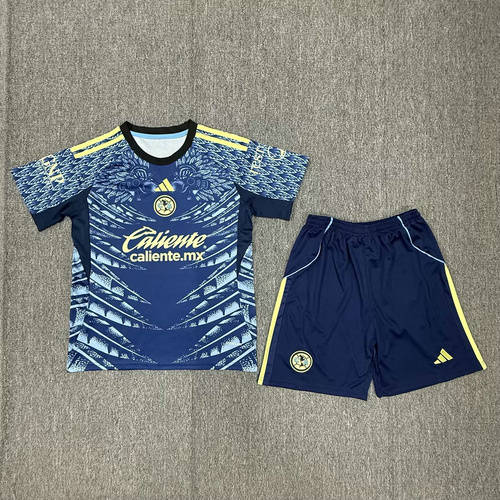 25-26 Club America Away Kids Cheap Soccer Jerseys