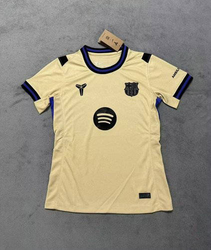 25-26 Barcelona Away Women Cheap Soccer Jerseys
