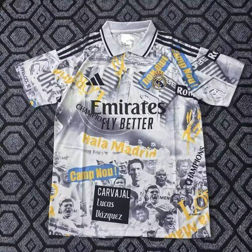 25-26 Real Madrid Polo Cheap Soccer Jerseys