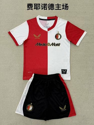 Feyenoord Home Kids Cheap Soccer Jerseys