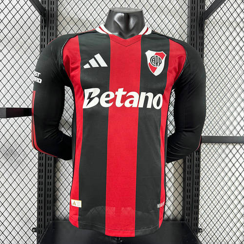 25-26 River Plate Away long player version Cheap Soccer jerseys
