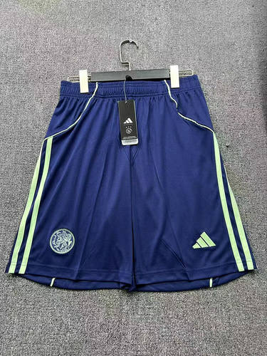 25-26 Ajax Home Soccer Shorts