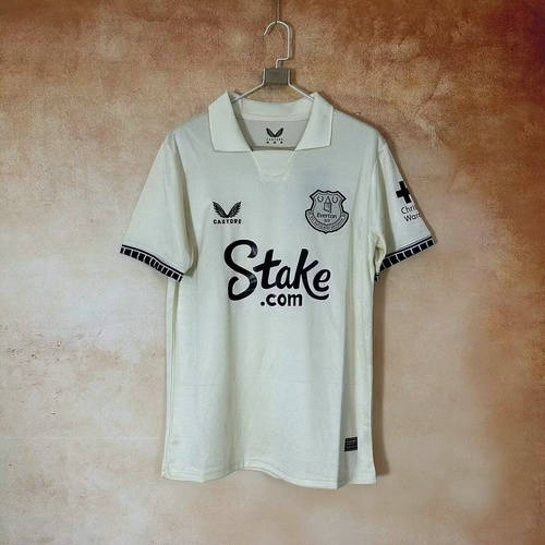 25-26 Everton Polo Cheap Soccer Jerseys