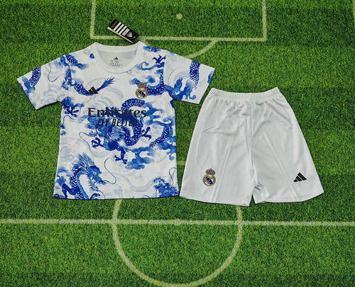 25-26 Real Madrid Special Kids Cheap Soccer Jerseys