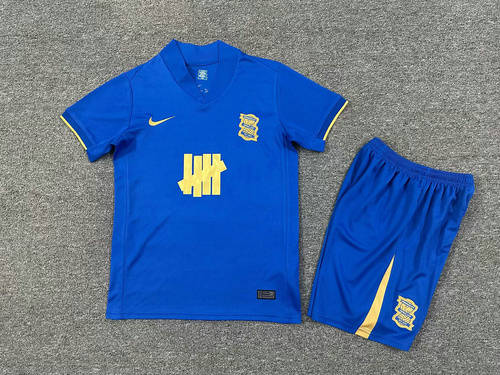 25-26 Birmingham City Home Kids Cheap Soccer Jerseys