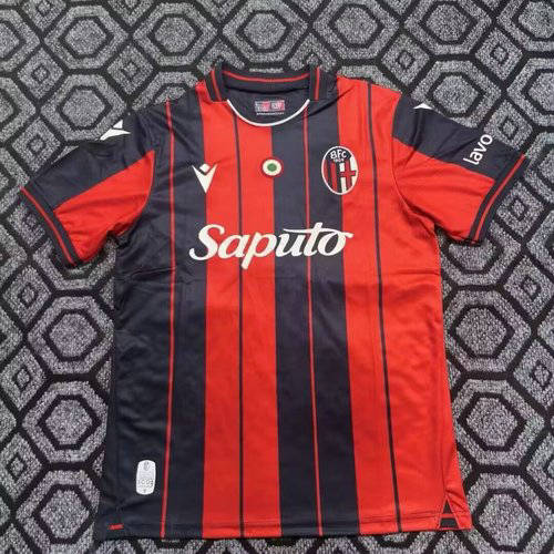 25-26 Bologna Home Cheap Soccer Jerseys 