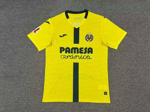 25-26 Villarreal Home Cheap Soccer Jerseys 