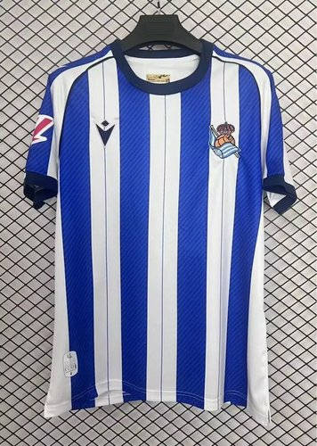 25-26 Real Sociedad Home Cheap Soccer Jerseys 