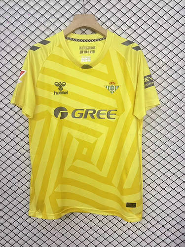 25-26 Real Betis Goalkeeper Cheap Soccer Jerseys