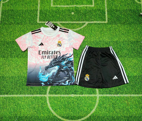25-26 Real Madrid Special Kids Cheap Soccer Jerseys