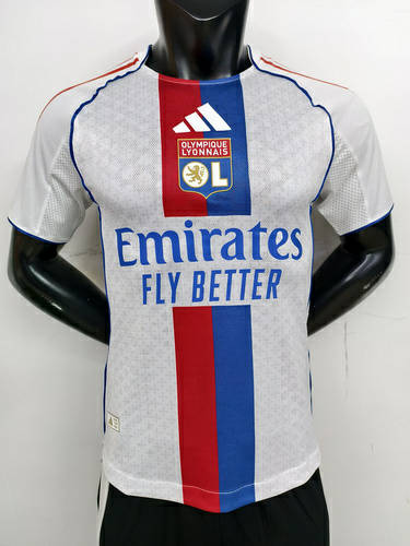 25-26 Lyon Home Player Version Cheap Soccer Jerseys