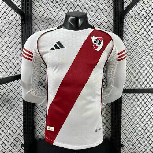 25-26 River Plate Home long player version Cheap Soccer jerseys