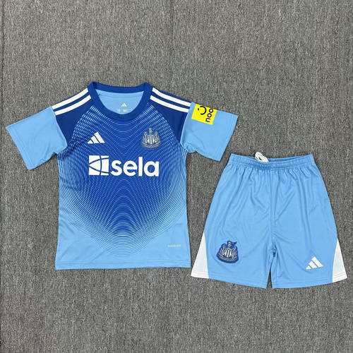 25-26 Newcastle United Goalkeeper Kids Cheap Soccer Jerseys