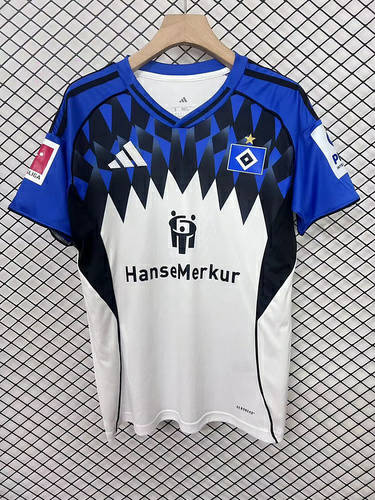 25-26 Hamburger Home Cheap Soccer Jerseys 
