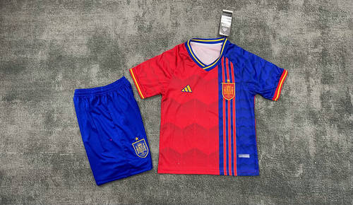 25-26 Spain Special Kids Cheap Soccer Jerseys
