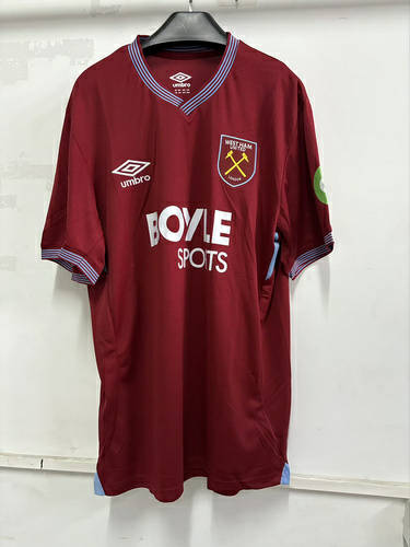 25-26 West Ham Home Cheap Soccer Jerseys