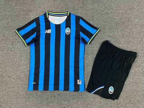 25-26 Atalanta Home Kids Cheap Soccer Jerseys