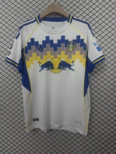 25-26 Leeds United United Home Cheap Soccer Jerseys