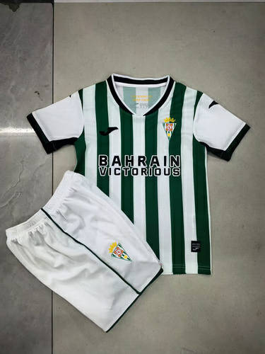 25-26 Cordoba Home Kids Cheap Soccer Jerseys