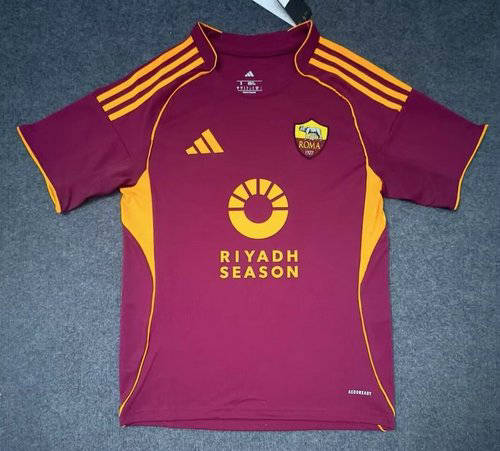 25-26 Roma Home Cheap Soccer Jerseys 