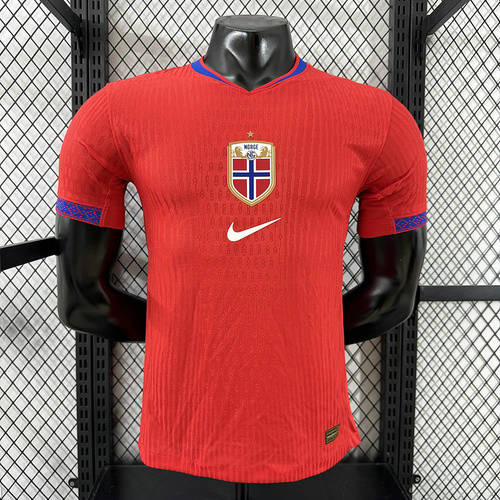 2025 Norway Home Player Version Cheap Soccer Jerseys 