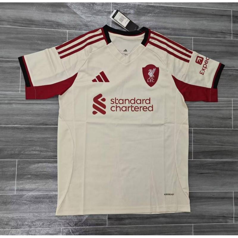 25/26 Liverpool Away White Jersey