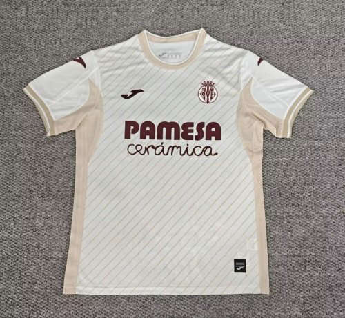 25-26 Villarreal Away Cheap Soccer Jerseys 