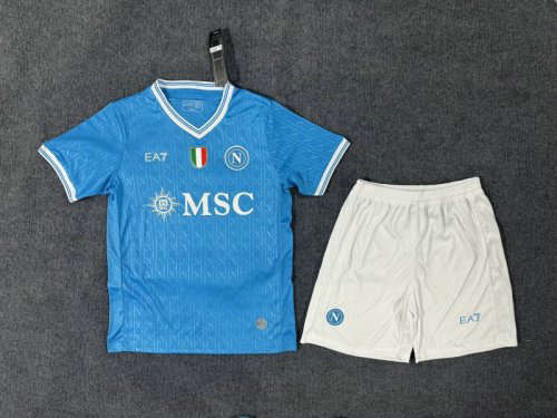 25-26 Napoli Home Cheap Soccer Jerseys 