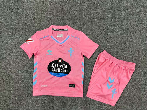 25-26 Celta Third Kids Cheap Soccer Jerseys 