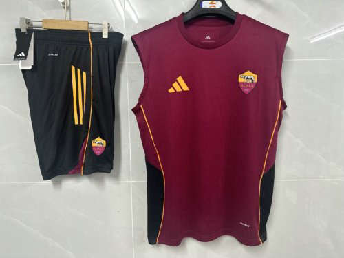 25-26 Roma Training Soccer Suit 