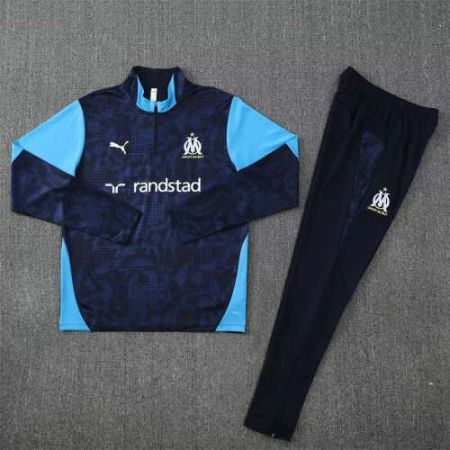 25-26 Marseille Long sleeves Training Soccer Suit