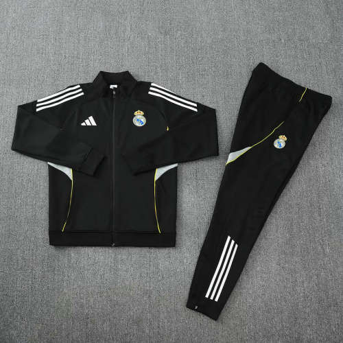 25-26 Real Madrid Jacket Training Soccer Suit
