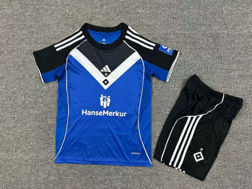 25-26 Hamburger Away Kids Cheap Soccer Jerseys