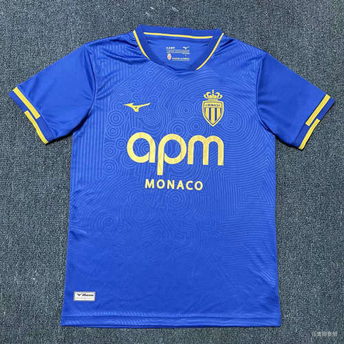 25-26 Monaco Away Cheap Soccer Jerseys