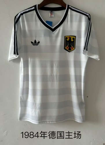 1984 Germany Home Retro Cheap Soccer Jerseys