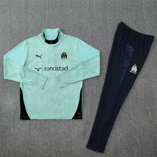 25-26 Marseille Long sleeves Training Soccer Suit