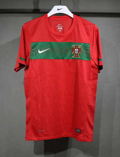 2010 Portugal Home Retro Cheap Soccer Jerseys