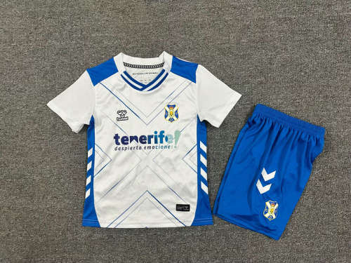 25-26 Tenerife Away Kids Cheap Soccer Jerseys