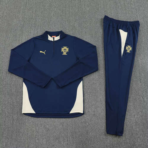 25-26 Portugal Long sleeves Training Soccer Suit