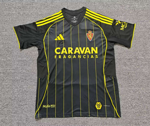 25-26 Zaragoza Away Cheap Soccer Jerseys 